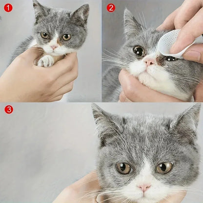 Pet Eye Cleaning Wipes – Gentle Tear Stain Cleaner for Dogs & Cats | 200 Wipes